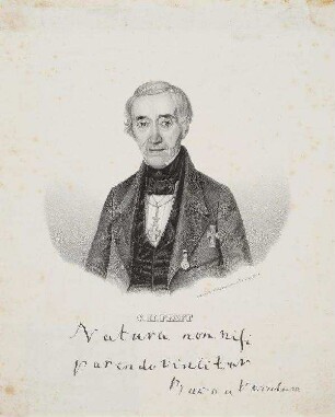 Bildnis von Christoph Pfaff (1773-1852)