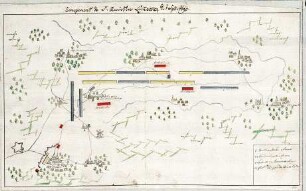 WHK 7 Reichs- und Französischer Krieg von 1688-1697 bis zum Frieden von Ryswick: Feldlager der holländischen Truppen in Sint-Kwintens-Lennik, 1. September 1690
