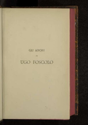 1: Studio storico critico