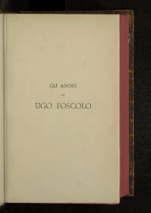 1: Studio storico critico