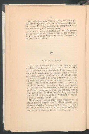 IV - Cuento de hadas