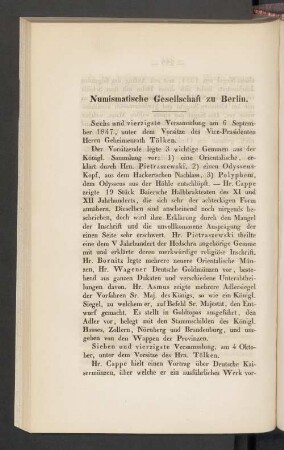 Numismatische Gesellschaft zu Berlin