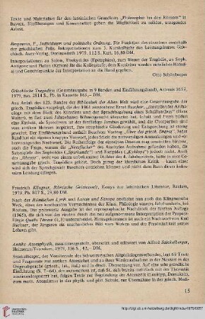 22: [Rezension von: Alfred Stückelberger (Hrsg.), Antike Atomphysik]