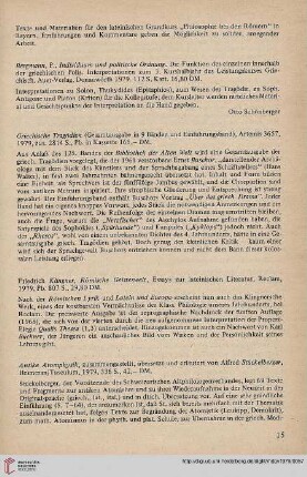 22: [Rezension von: Alfred Stückelberger (Hrsg.), Antike Atomphysik]
