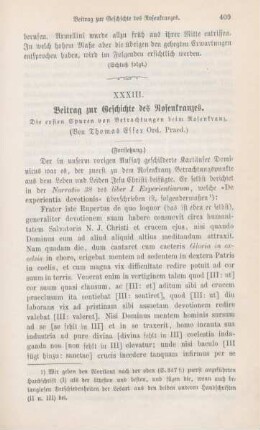 409-422 Beitrag zur Geschichte des Rosenkranzes : II.