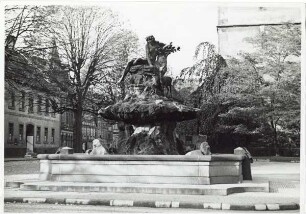 Donopbrunnen. Detmold. Marktplatz