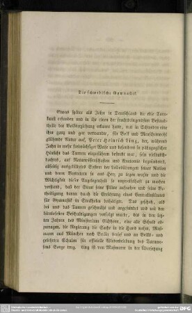 Die schwedische Gymnastik
