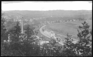 Zschopau. Blick auf Zschopau v.d.Bodemer Kanzel