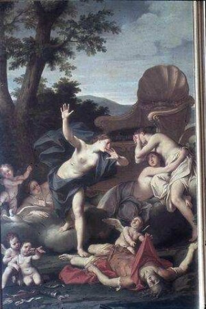 Venus findet den toten Adonis