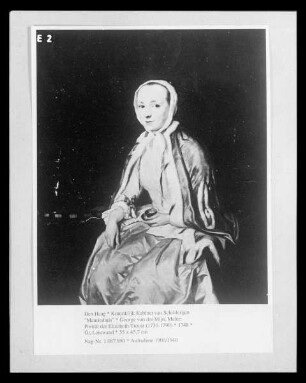 Porträt der Elizabeth Troost (1730-1790)
