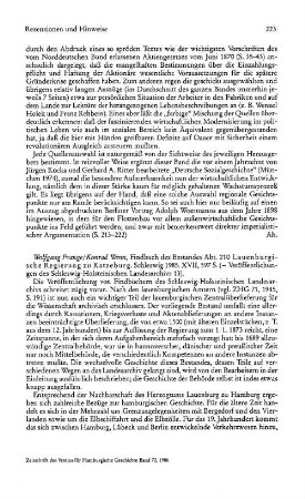 Prange, Wolfgang ; Wenn, Konrad :: Lauenburgische Regierung zu Ratzeburg, Findbuch des Bestandes Abt. 210 (Veröffentlichungen des Schleswig-Holsteinischen Landesarchivs, 13) : Schleswig, 1985