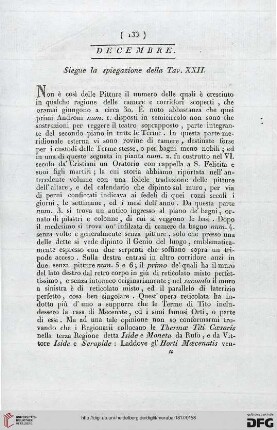 Siegue de la spiegazione della Tav. XXII