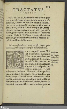 Tractatus Tertius