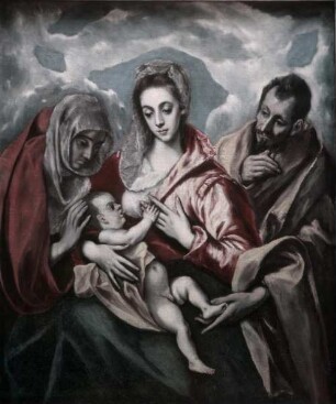 Die Heilige Familie mit der heiligen Anna