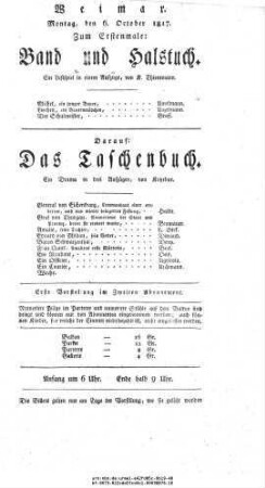 Das Taschenbuch