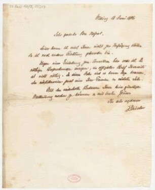 Brief an Franz Kaim : 13.06.1906