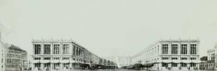 Entwurf eines Kaufhauses, Unter den Linden 38 in Berlin
