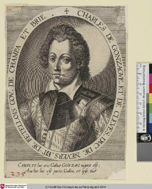 Charles de Gonzague [Carl I Gonzaga Herzog von Mantua und Montferrat]