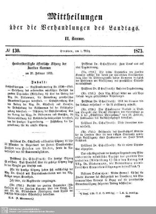 130. Sitzung