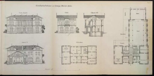Taf. 35. Gesellschaftshaus in Georgs-Marien-Hütte