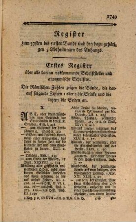 Allgemeine deutsche Bibliothek. 37/52,4. 1778/81