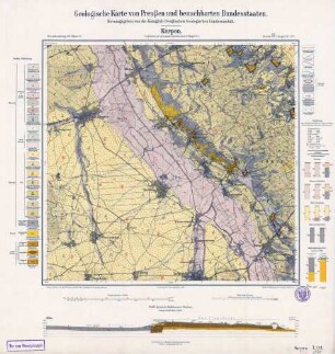 [5106] Kerpen, Geologische Karte von Preußen und benachbarten Bundesstaaten