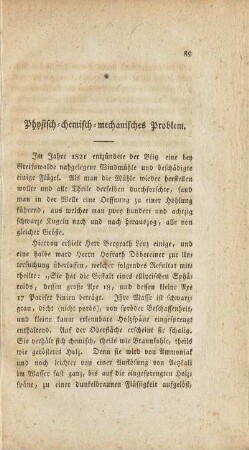 Physisch-chemisch-mechanisches Problem