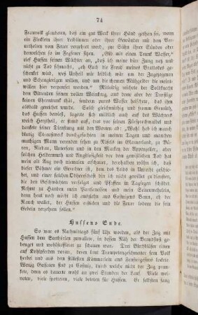74-76, Hussens Ende
