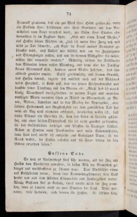 74-76, Hussens Ende