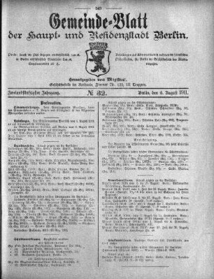 1911,32: No. 32, 6. August 1911