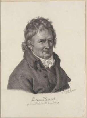 Bildnis Hackert, Jakob Philipp (1737-1807), Maler