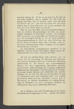 Ursprung des schwarzen Todes und Natur der Krankheit