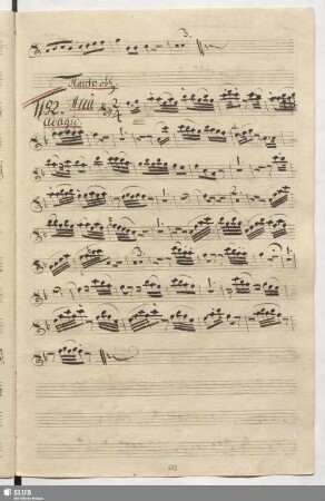 1182. Aria: Miei sospiri che intorno volate / Naumann, J.G.
