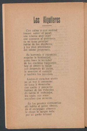 Los Alquileres