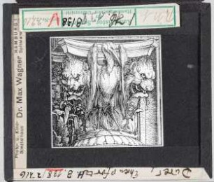 Albrecht Dürer: Ehrenpforte Detail, B 138
