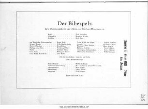 Der Biberpelz
