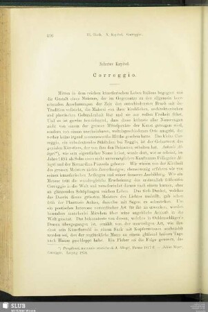 Zehntes Kapitel. Correggio