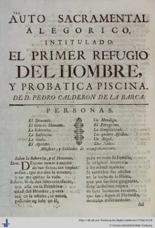 El Primer Refugio del Hombre, y Probatica Piscina.