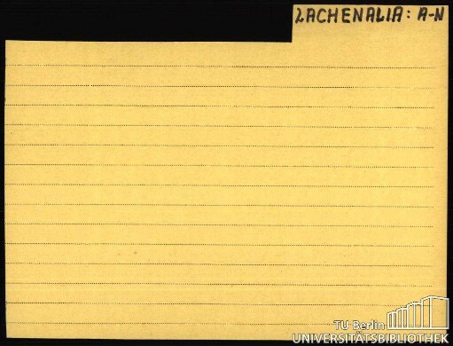 LACHENALIA/LACHENALIEN: Allgemein; Arten A-N