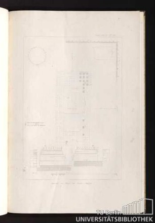 Liefg. VI. Pl. III. Grundriss vom Tempel des Jupiter-Olympius.