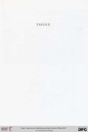 Tavole