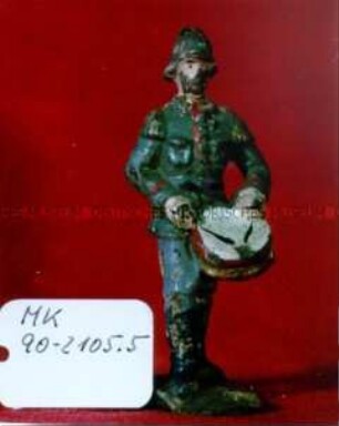 Soldat aus Spielmannszug, Trommler