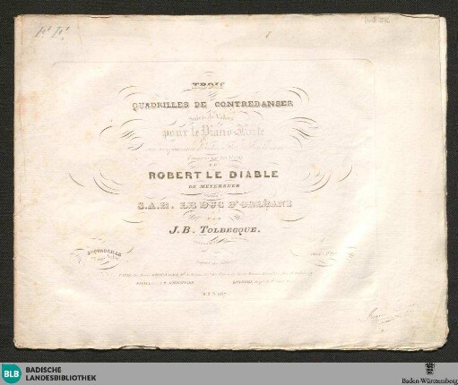 2: 2e quadrille et une valse
