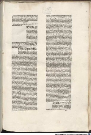 Consilia : mit Tabula von Baptista de Sancto Blasio