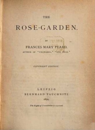 The rose-garden