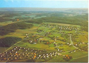 Luftaufnahme: Feriendorf Diestelbruch. Detmold. Diestelbruch. Ansichtskarte