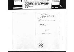Ein- und Auswanderungen Gemeinde Gauingen Parzelle Hochberg