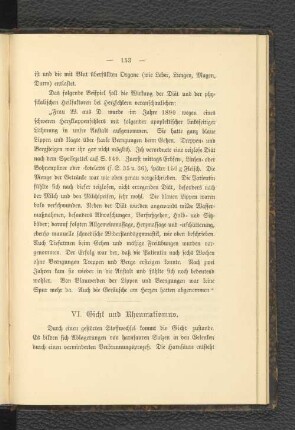 VI. Gicht und Rheumatismus.