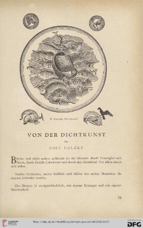 Von der Dichtkunst