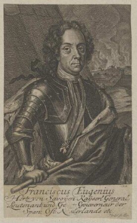 Bildnis von Franciscus Eugenius, Herzog von Savoyen